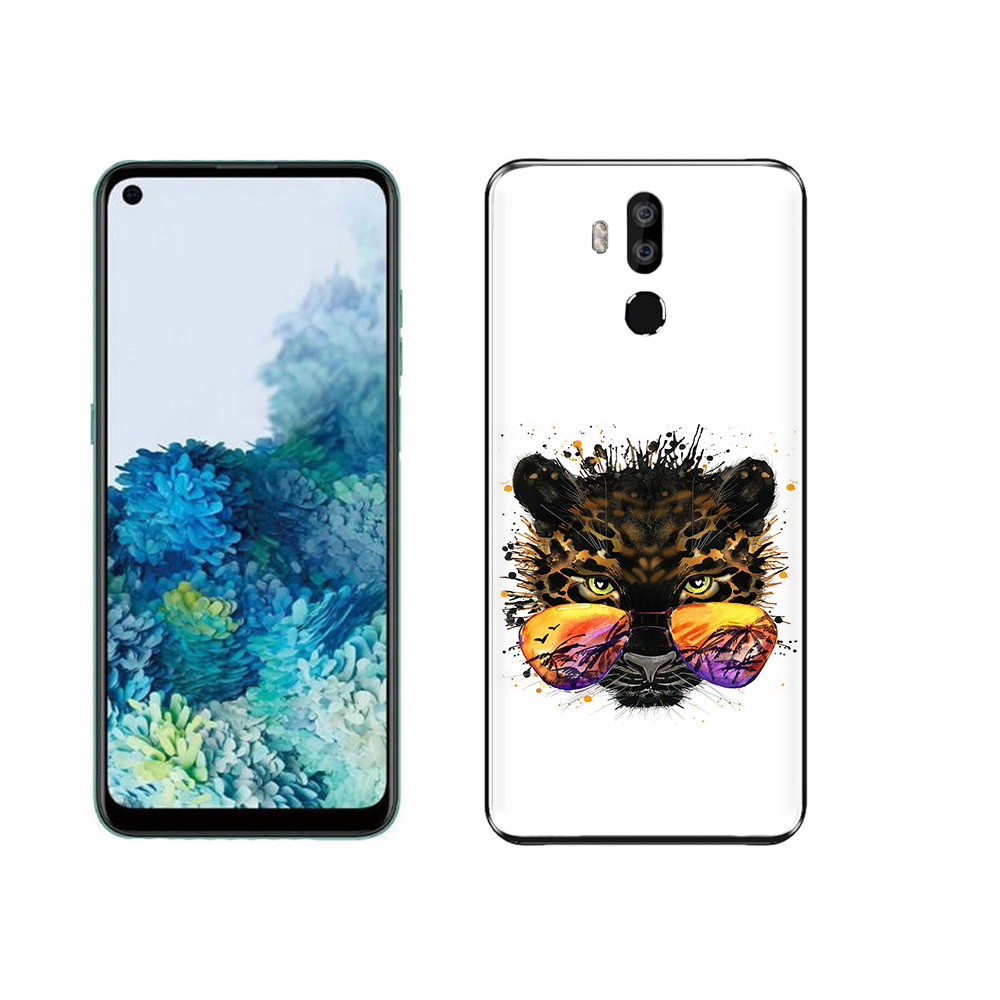 

Чехол MyPads Tocco для Oukitel K9 тропический леопард, Прозрачный, Tocco
