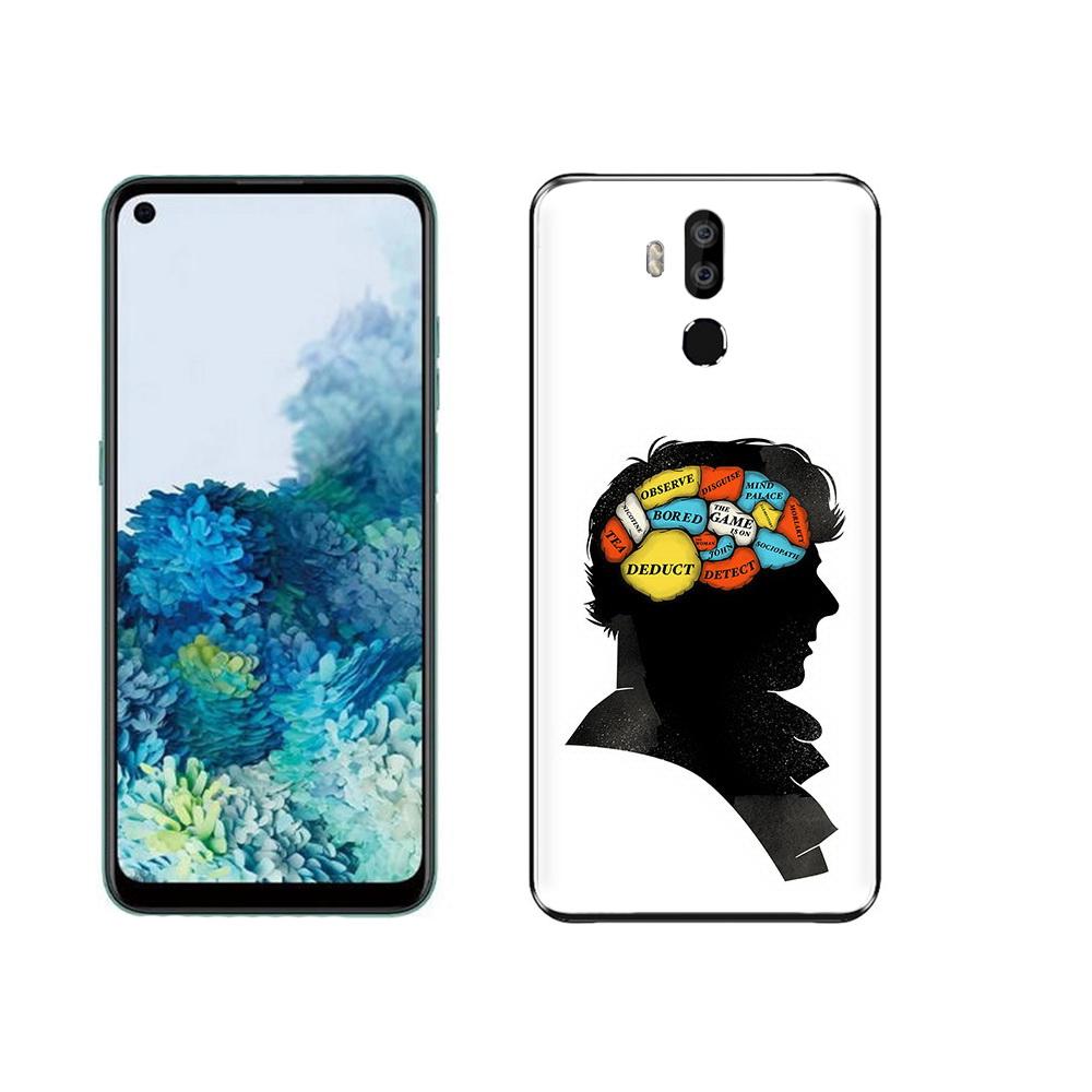 

Чехол MyPads Tocco для Oukitel K9 темный рисунок, Прозрачный, Tocco