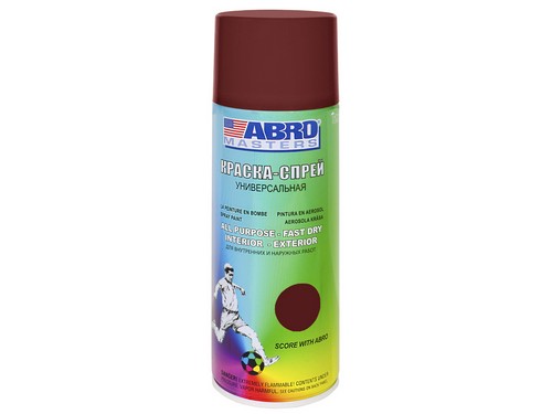 ABRO Грунт акриловый коричневый (473мл) аэроз 