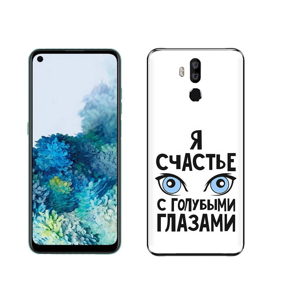 

Чехол MyPads Tocco для Oukitel K9 счастье с голубыми глазами, Прозрачный, Tocco