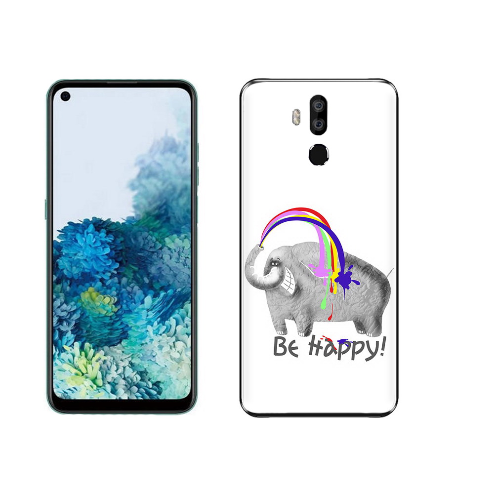 

Чехол MyPads Tocco для Oukitel K9 счастливый слон, Прозрачный, Tocco
