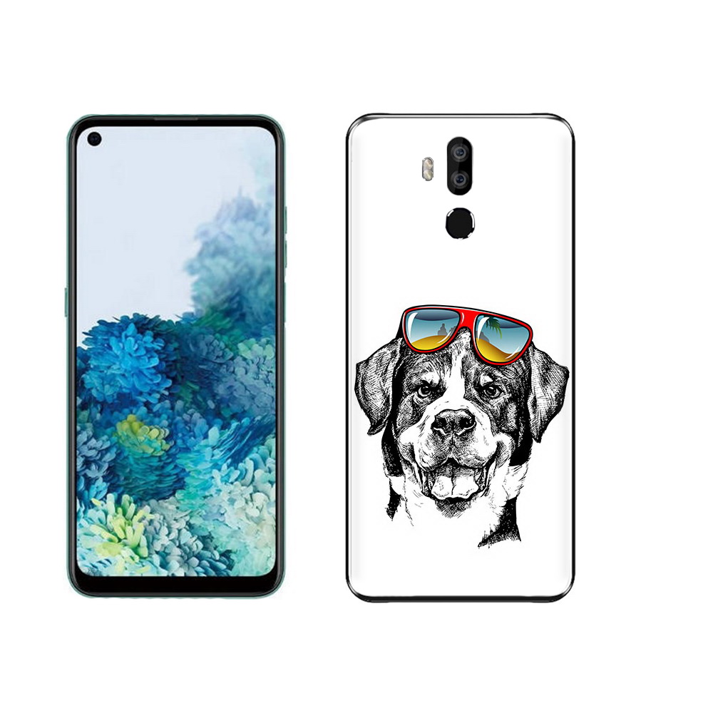 

Чехол MyPads Tocco для Oukitel K9 счастливая собака, Прозрачный, Tocco