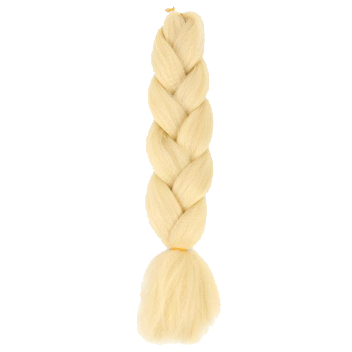 Канекалон ZUMBA однотонный, гофрированный, 60 см, 100 гр, цвет блонд(#AY11) 5267915