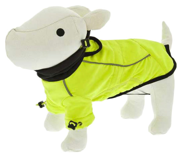 Куртка для собак Ferribiella одежда Торонто, унисекс, желтый, 27, длина спины 27 см