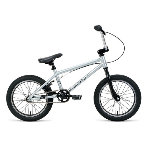 

Велосипед FORWARD Zigzag 16 (2021), BMX (детский), рама 10.5", колеса 16", серый/черный, 1