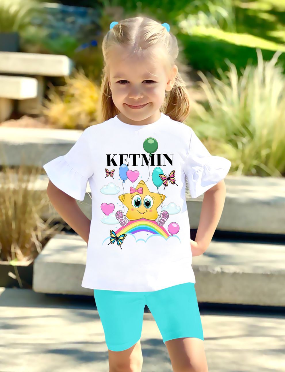 Велосипедки детские KETMIN 100150, Бирюзовый, 146