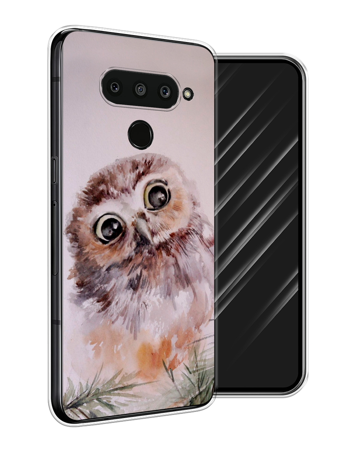 

Чехол Awog на LG V50 ThinQ "Сова на розовом", Розовый;коричневый, 83850-1