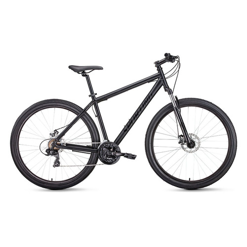 

Велосипед FORWARD Sporting 29 2.1 D (2022), горный (взрослый), рама 17", колеса 29", черны