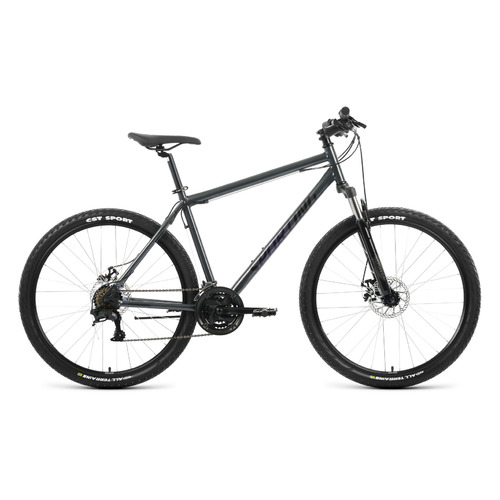 

Велосипед FORWARD Sporting 27.5 2.2 D (2022), горный (взрослый), рама 17", колеса 27.5", т