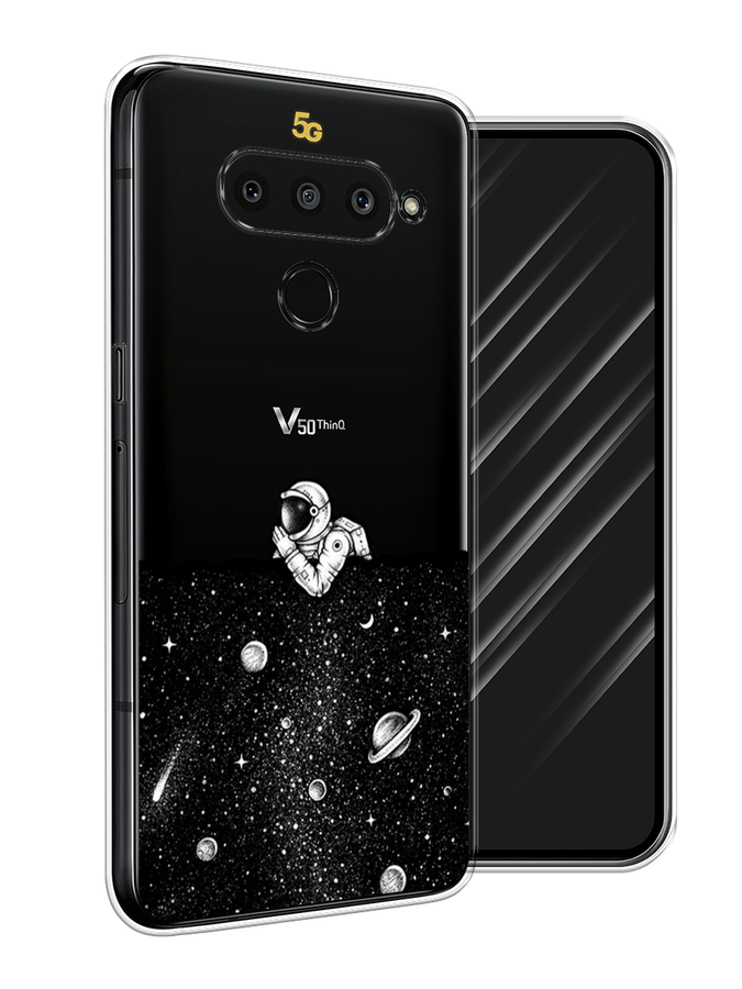 

Чехол Awog на LG V50 ThinQ "Космический сон", Серый, 83850-4