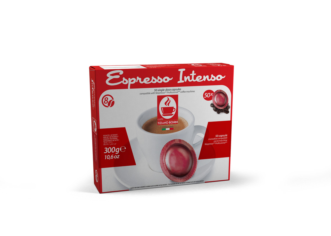 Кофейные капсулы Nespresso Professional Intenso, 50 капсул