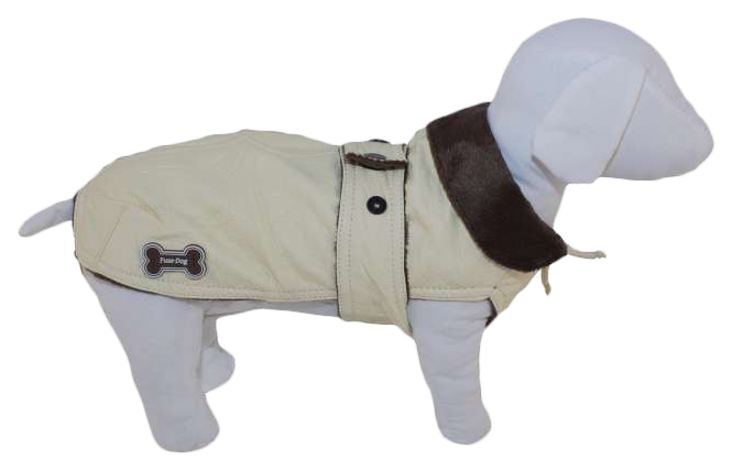 фото Жилет для собак ferribiella одежда харли, унисекс, бежевый, 33, длина спины 33 см