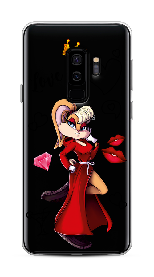 

Чехол на Samsung Galaxy S9 Plus "Rich Lola Bunny", Красный;бежевый;оранжевый, 25850-6