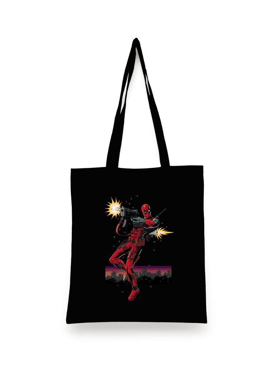

Шоппер унисекс СувенирShop Дэдпул/Marvel 3, черный, Дэдпул/Marvel 3