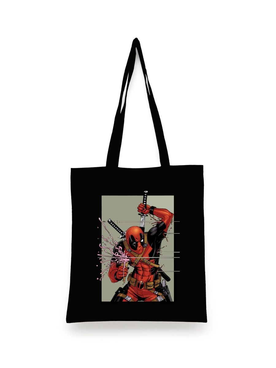 

Шоппер унисекс СувенирShop Дэдпул/Marvel 2, черный, Дэдпул/Marvel 2