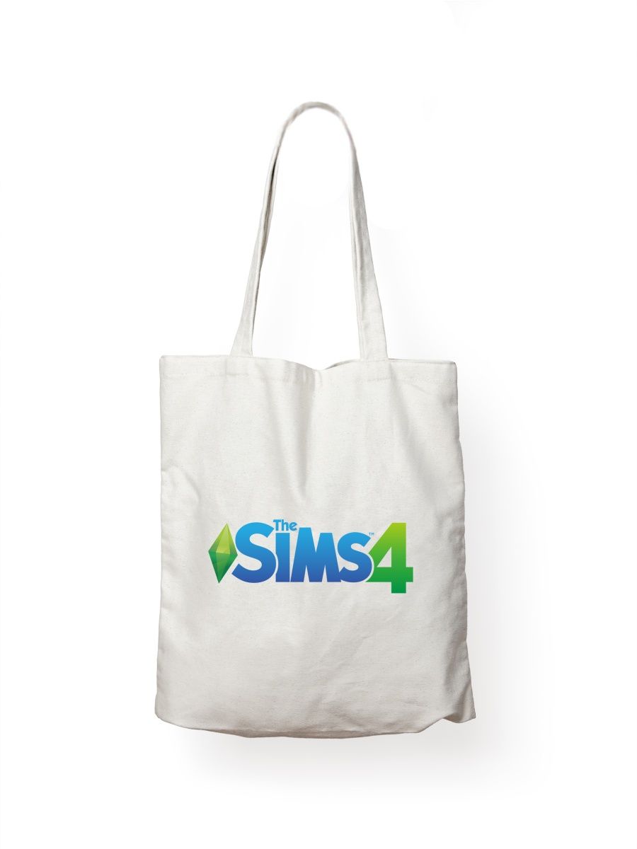 

Шоппер унисекс СувенирShop The Sims 4/Симс 2, белый, The Sims 4/Симс 2