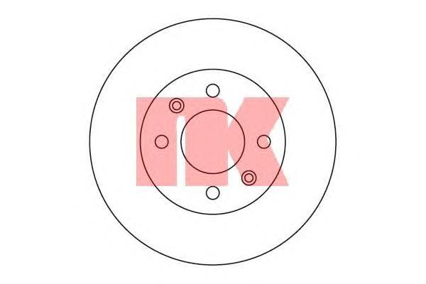 Тормозной диск Nk 203419