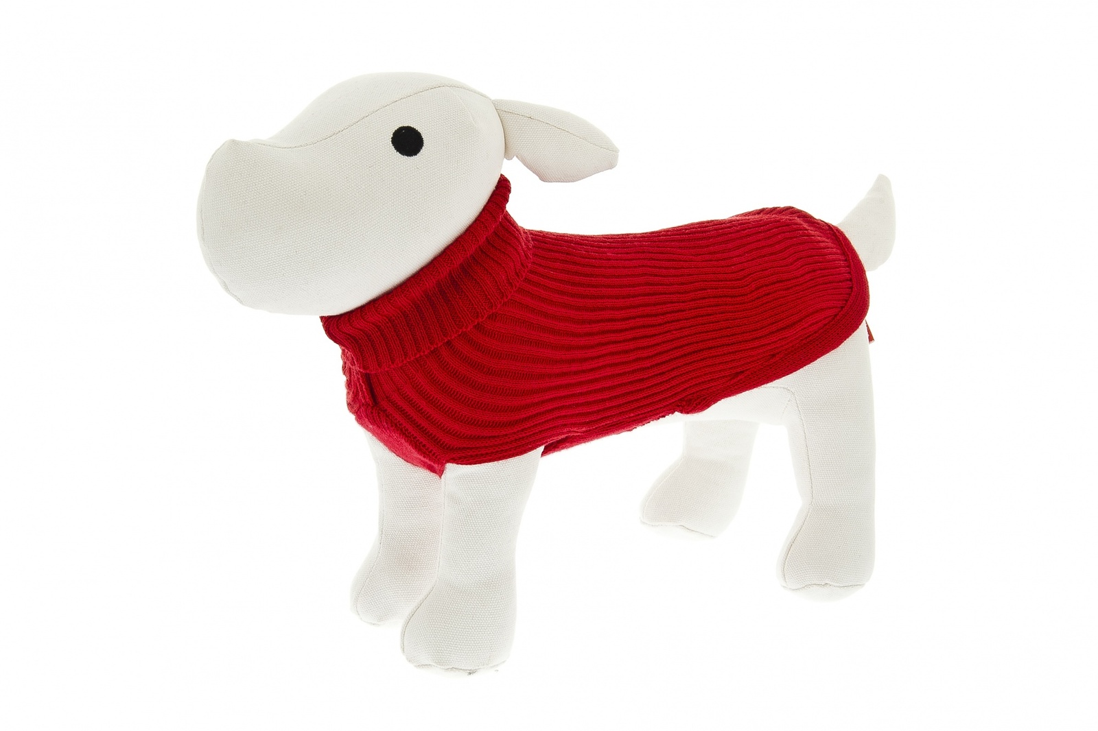 Свитер для собак Ferribiella одежда Белла, унисекс, красный, 27, длина спины 27 см