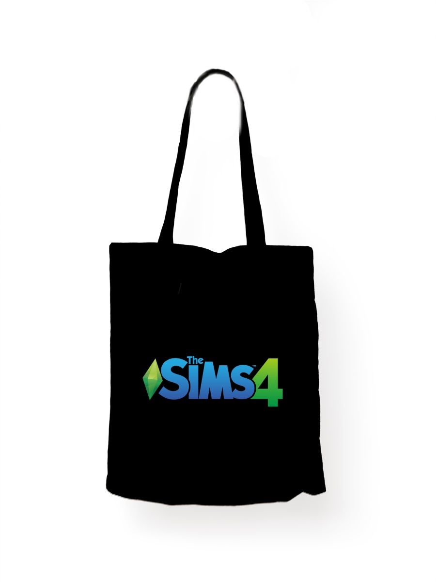 

Шоппер унисекс СувенирShop The Sims 4/Симс 2, черный, The Sims 4/Симс 2