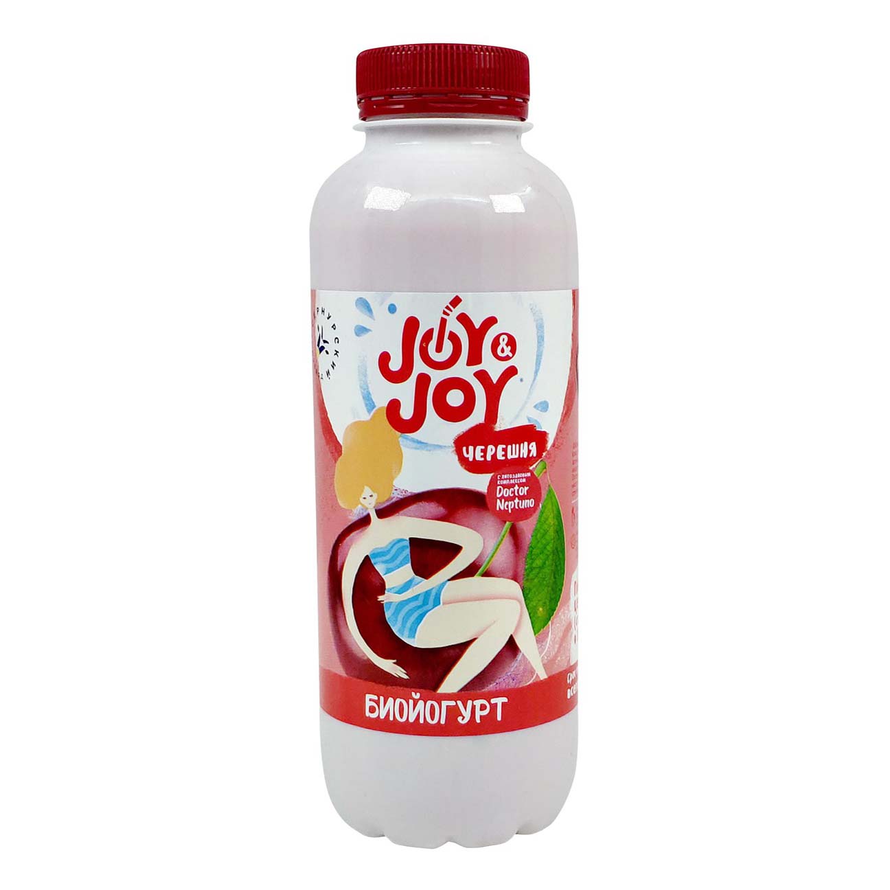

Питьевой биойогурт Сернурский Сырзавод Joy&Joy черешня бзмж 2,5% 450 г