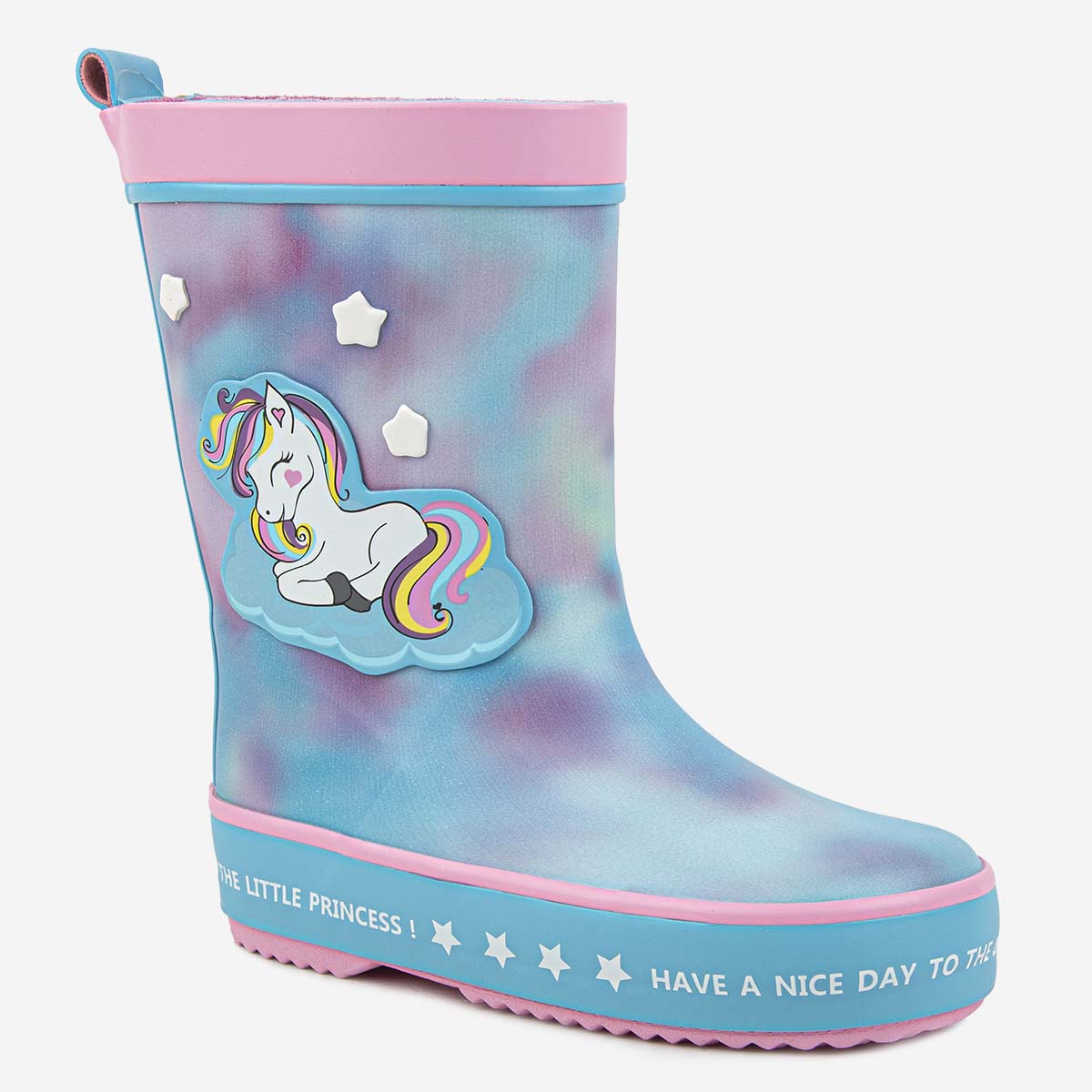 Сапоги резиновые детские Kapika 1617, цвет розовый, размер 26 EU