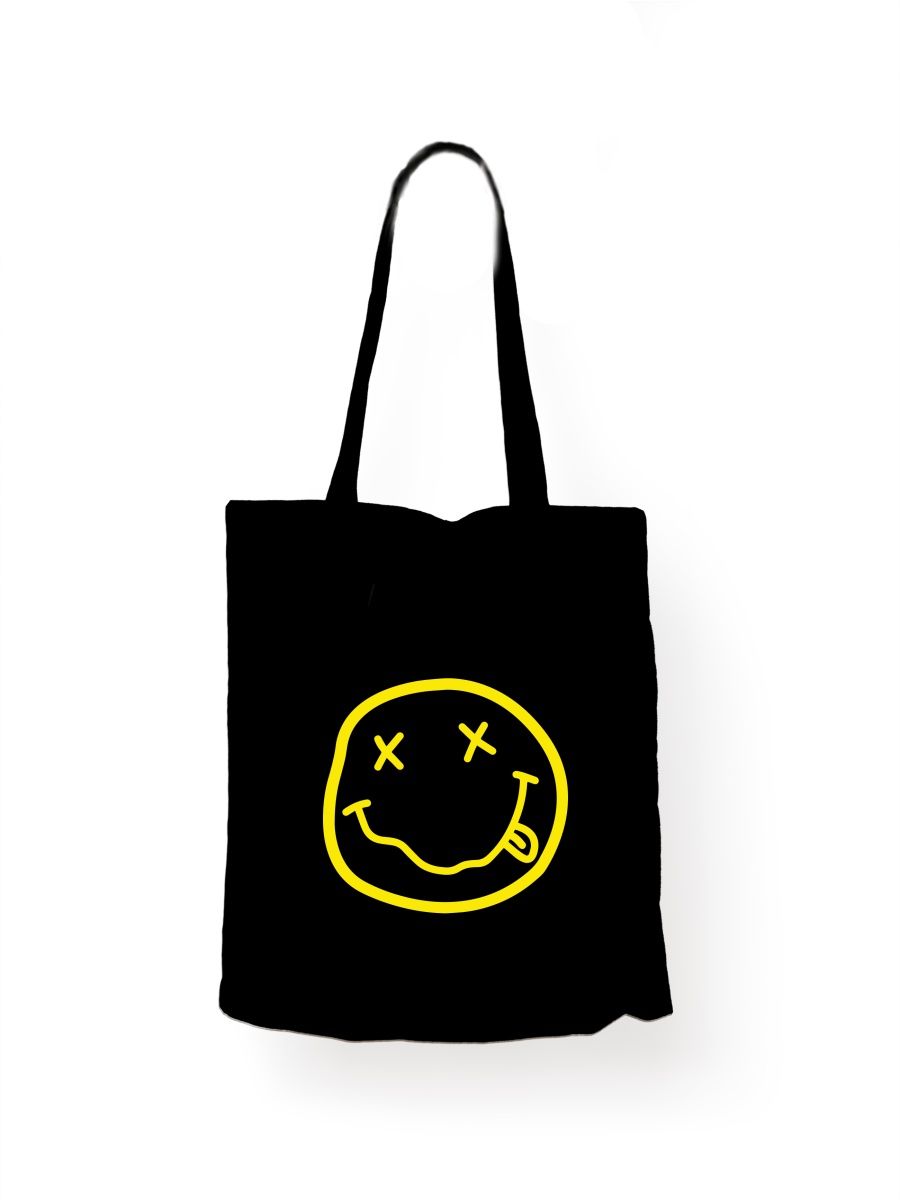 

Шоппер унисекс СувенирShop Nirvana/Кобейн 8N, черный, Nirvana/Кобейн 8N
