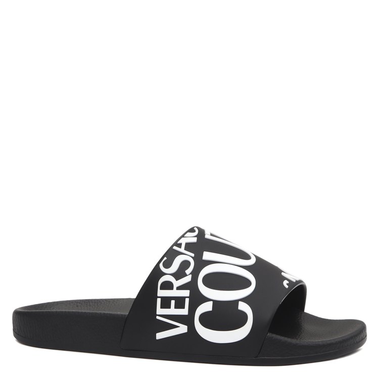 

Сланцы женские Versace Jeans Couture 75VA3SQ1 черные 35 EU, Черный, 75VA3SQ1
