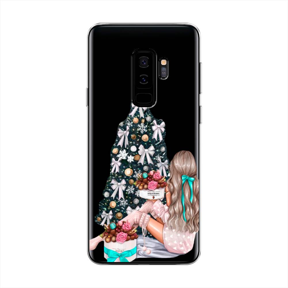 

Чехол на Samsung Galaxy S9 Plus "New Year", Зеленый;бежевый;голубой, 25850-5