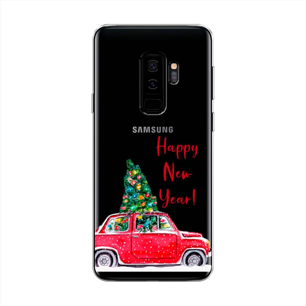 

Чехол на Samsung Galaxy S9 Plus "Happy New Year", Красный;зеленый, 25850-5