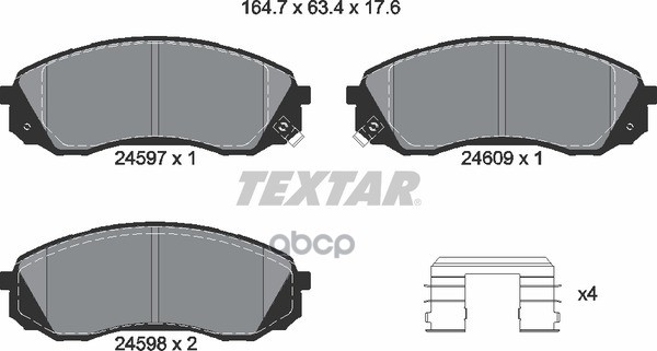 

Колодки передние с противошумной пластиной q+ kia carnival/hyundai h-1/grand starex 07-> t