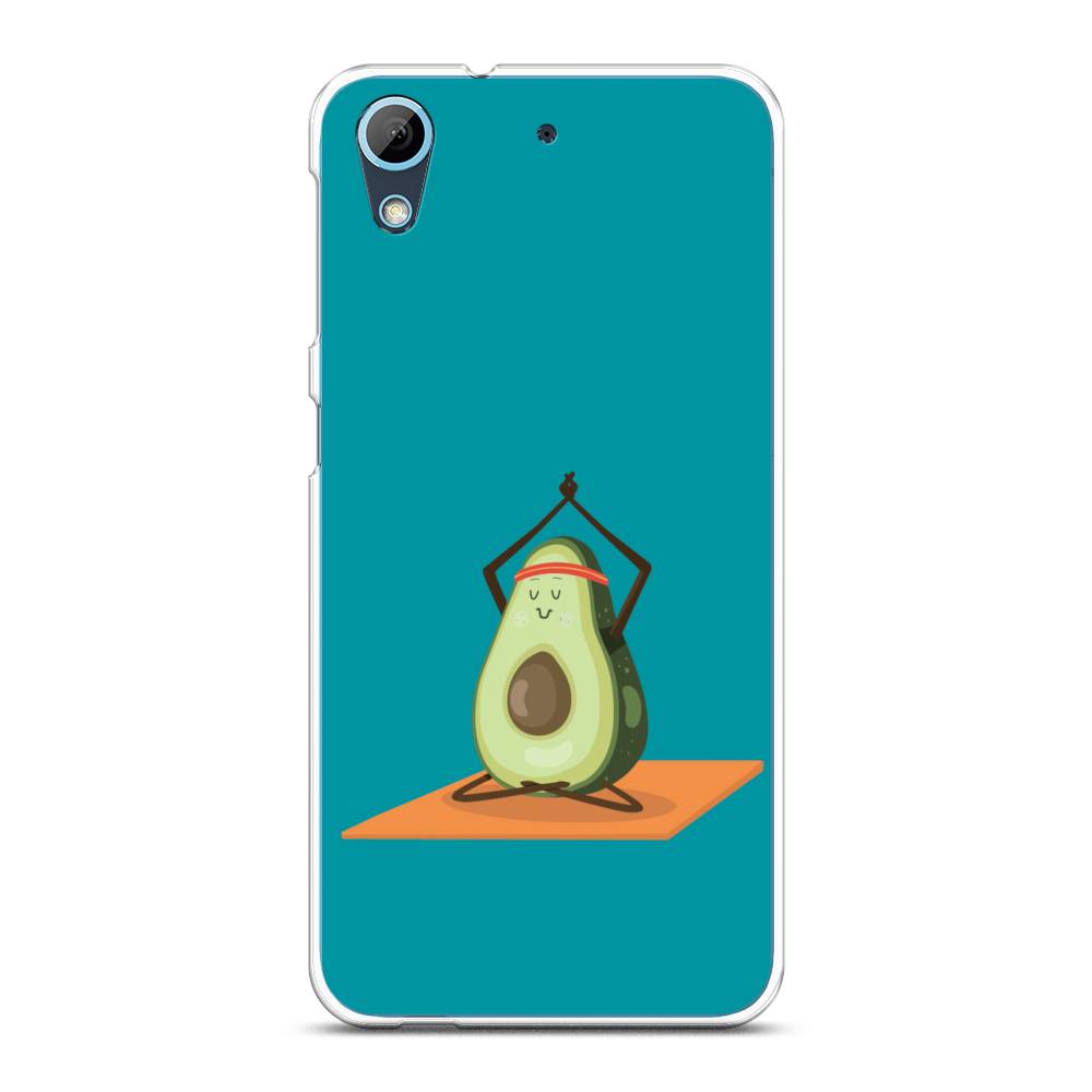 

Чехол на HTC Desire 626 "Расслабься с авокадо", Голубой, 101350-6