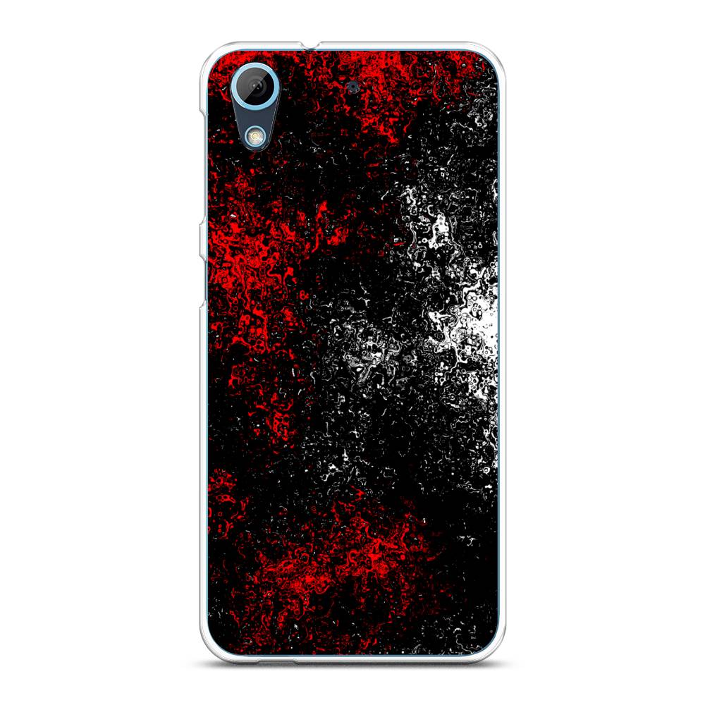

Чехол на HTC Desire 626 "Монотипия", Красный;черный;белый, 101350-3