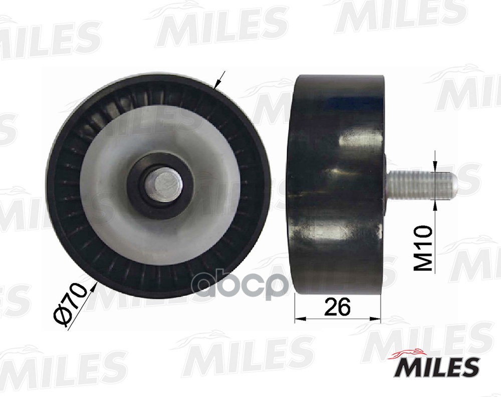 

Ролик Ремня Приводного Bmw E46/E81/E90/E83 1.6-2.0 N42/N46 Miles ag03075