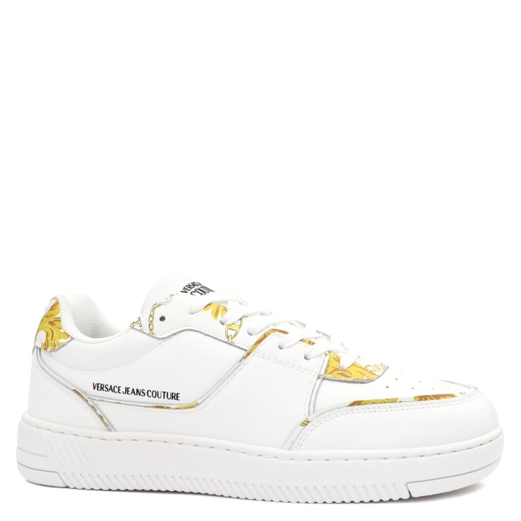 

Кеды женские Versace Jeans Couture 75VA3SJ2 белые 38 EU, Белый, 75VA3SJ2