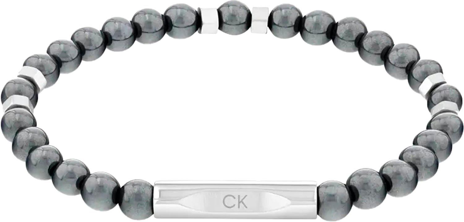 Браслет из стали р. 19,5 Calvin Klein 35000575, тигровый глаз