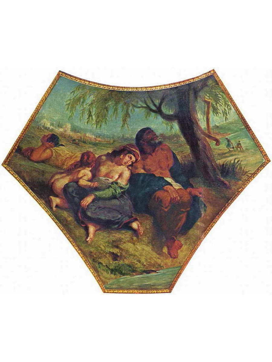 

Постер DRABS A3 Делакруа Эжен 1798 - 1863 Вавилонское пленение