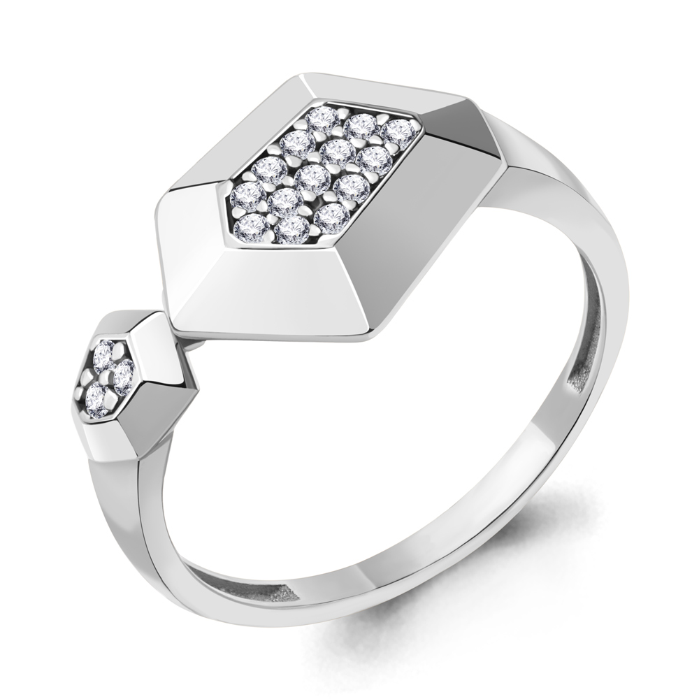 

Кольцо из серебра с фианитом Aquamarine Aquamarine 67497А_925_р р. 20,5, 67497А_925_р