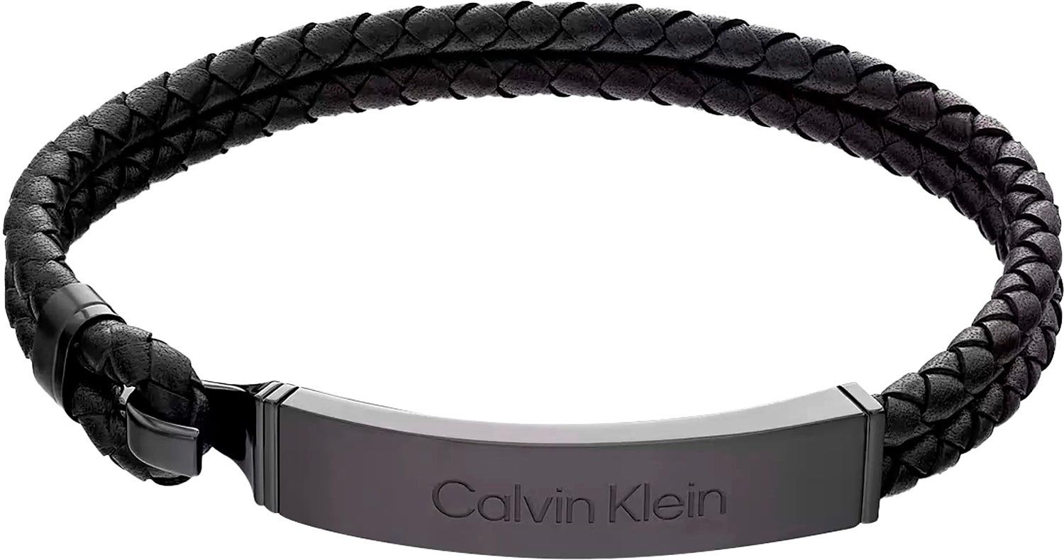 Браслет из кожи/стали р. 19,5 Calvin Klein 35000406