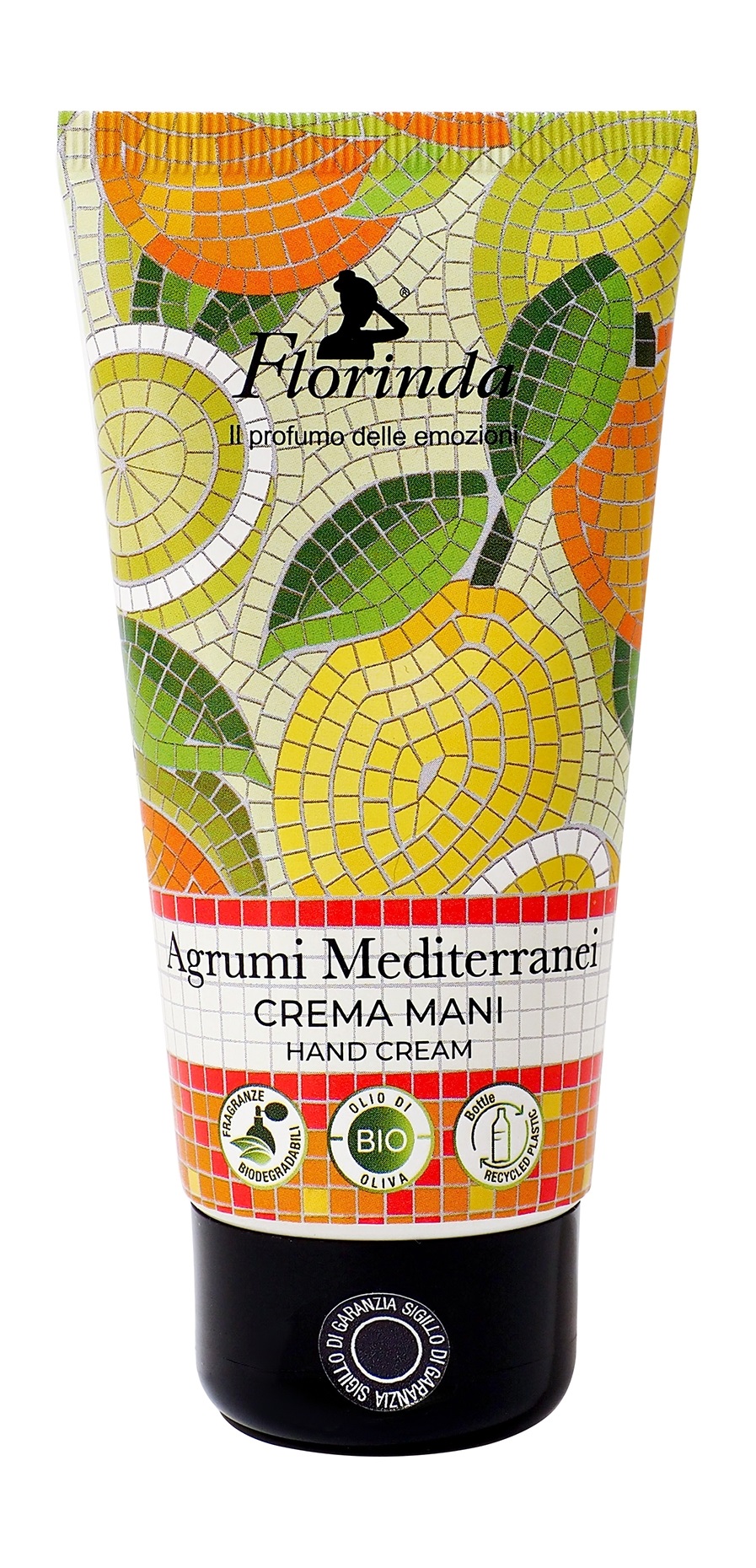 Крем для рук с ароматом апельсина Florinda Hand Cream Agrumi Mediterranei, 75 мл