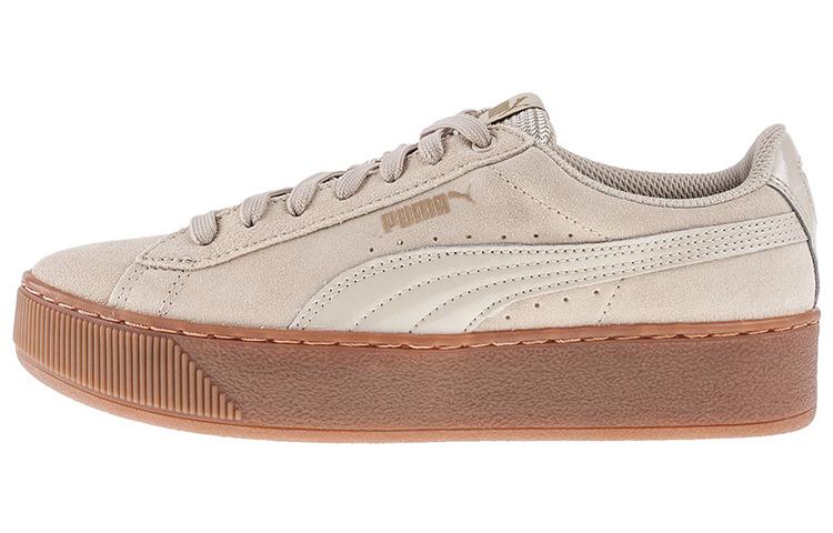 

Кеды унисекс Puma Vikky Platform бежевые 37.5 EU, Бежевый, Vikky Platform