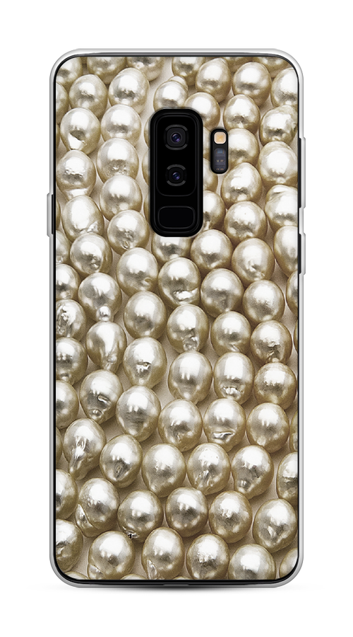 

Чехол на Samsung Galaxy S9 Plus "Жемчуг", Бежевый, 25850-3