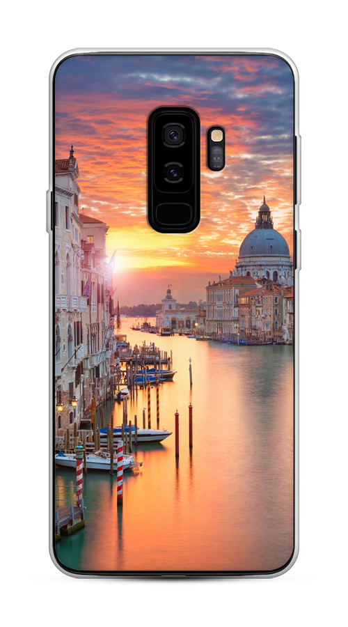

Чехол на Samsung Galaxy S9 Plus "Восход 11", Розовый;оранжевый, 25850-2
