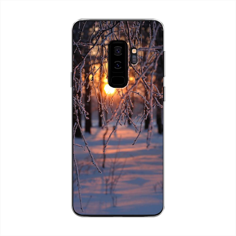 

Чехол на Samsung Galaxy S9 Plus "Зима 7", Оранжевый;розовый;черный, 25850-2