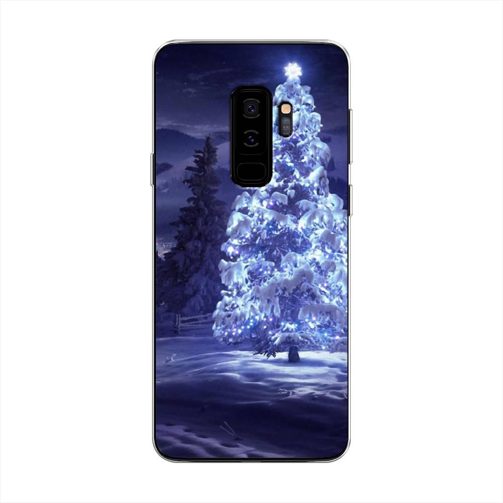 

Чехол на Samsung Galaxy S9 Plus "Зима 4", Синий;черный;белый, 25850-2