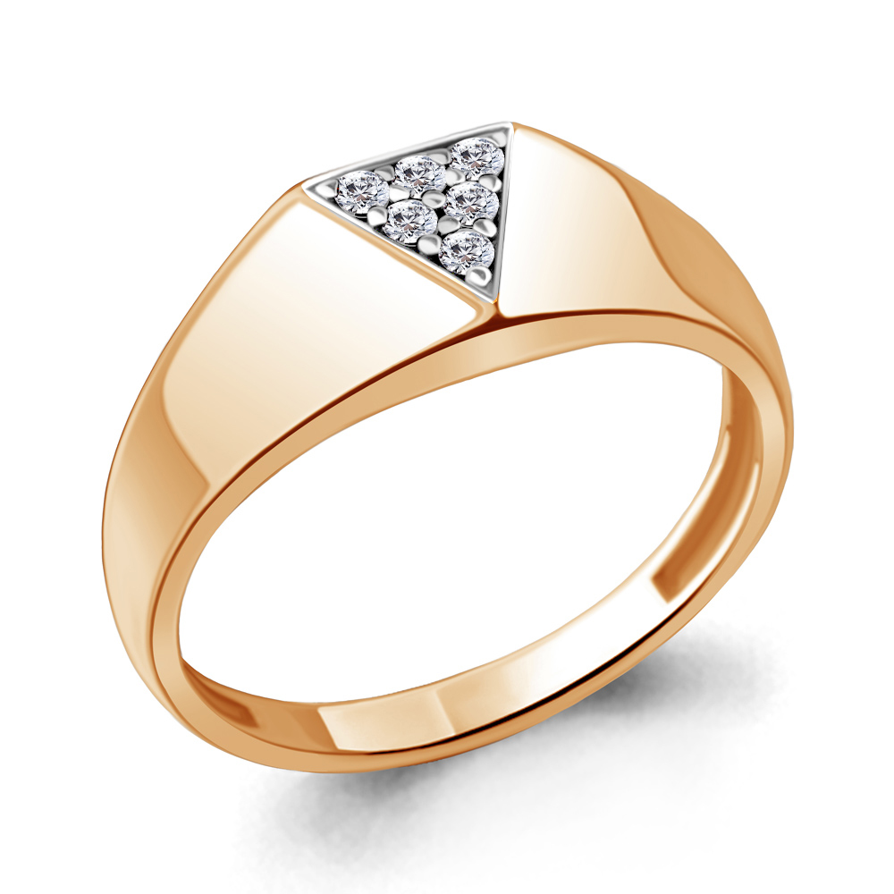 

Кольцо из серебра с фианитом Aquamarine Aquamarine 67495А_925_з р. 17,5, 67495А_925_з