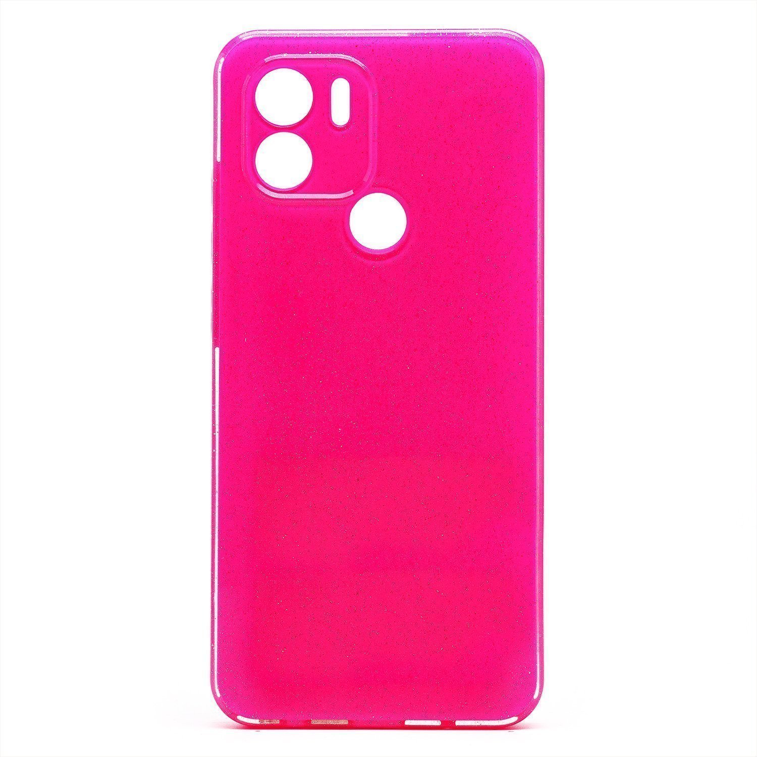 

Чехол Xiaomi Redmi A1 (220733SG), A1+ (220733SFG), Poco C50 с блестками 3, Розовый