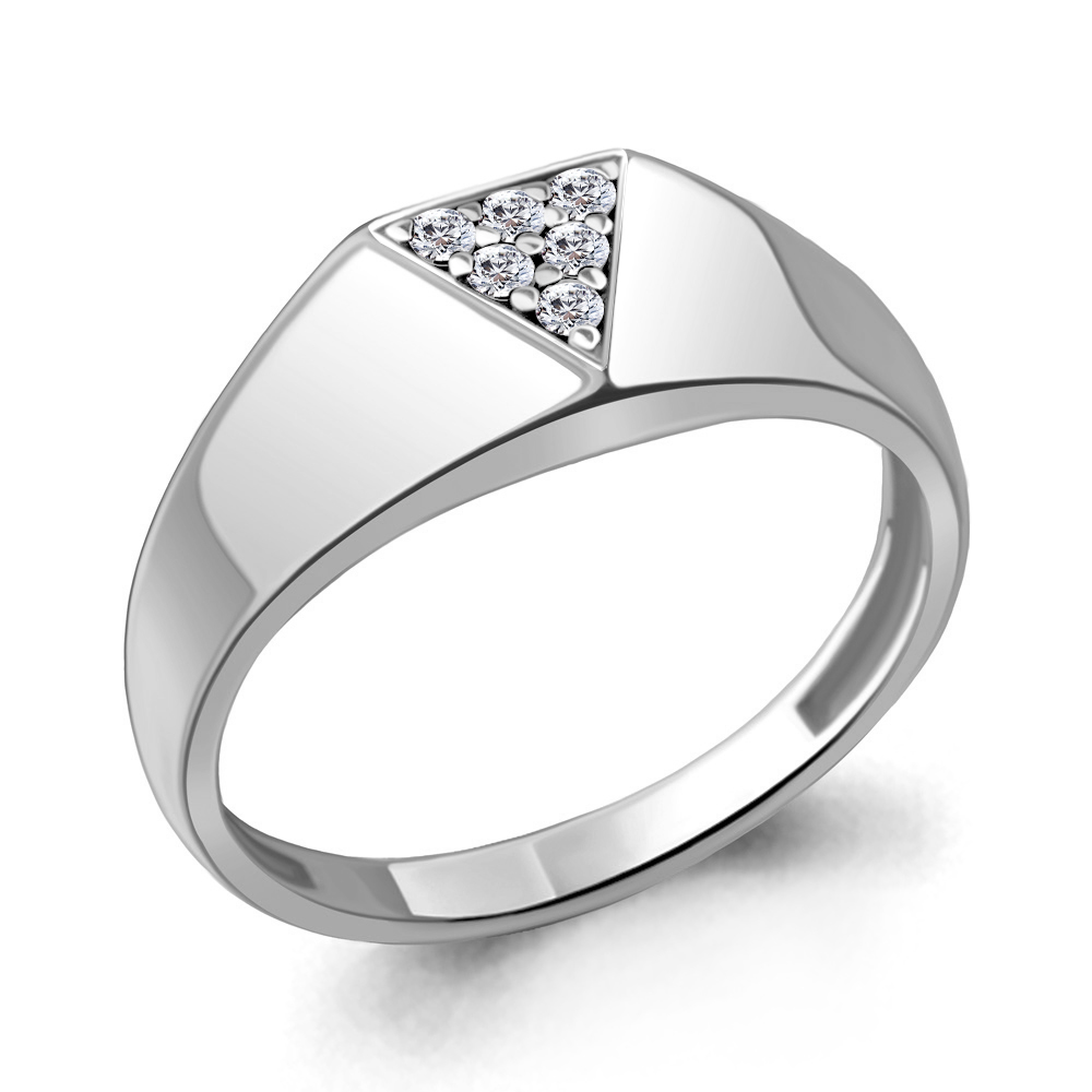 

Кольцо из серебра с фианитом Aquamarine Aquamarine 67495А_925_р р. 17,5, 67495А_925_р
