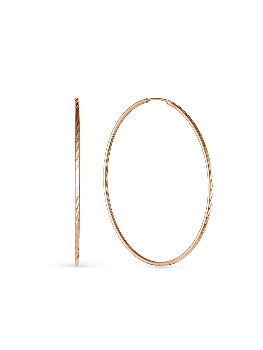 

Серьги конго из золота TEO MAORI 72035810-40, 72035810-40