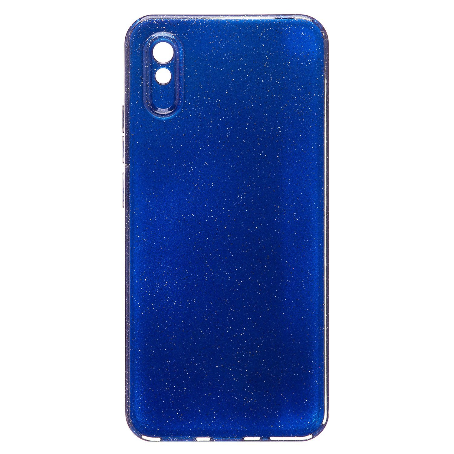 

Чехол Xiaomi Redmi 9A силиконовый с блестками 3 <синий>