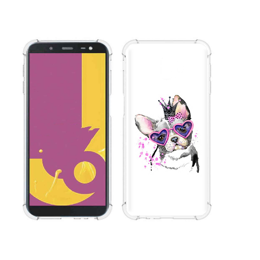 

Чехол MyPads Tocco для Samsung Galaxy J6+ (2018) принцесса (PT119175.557.558), Прозрачный, Tocco